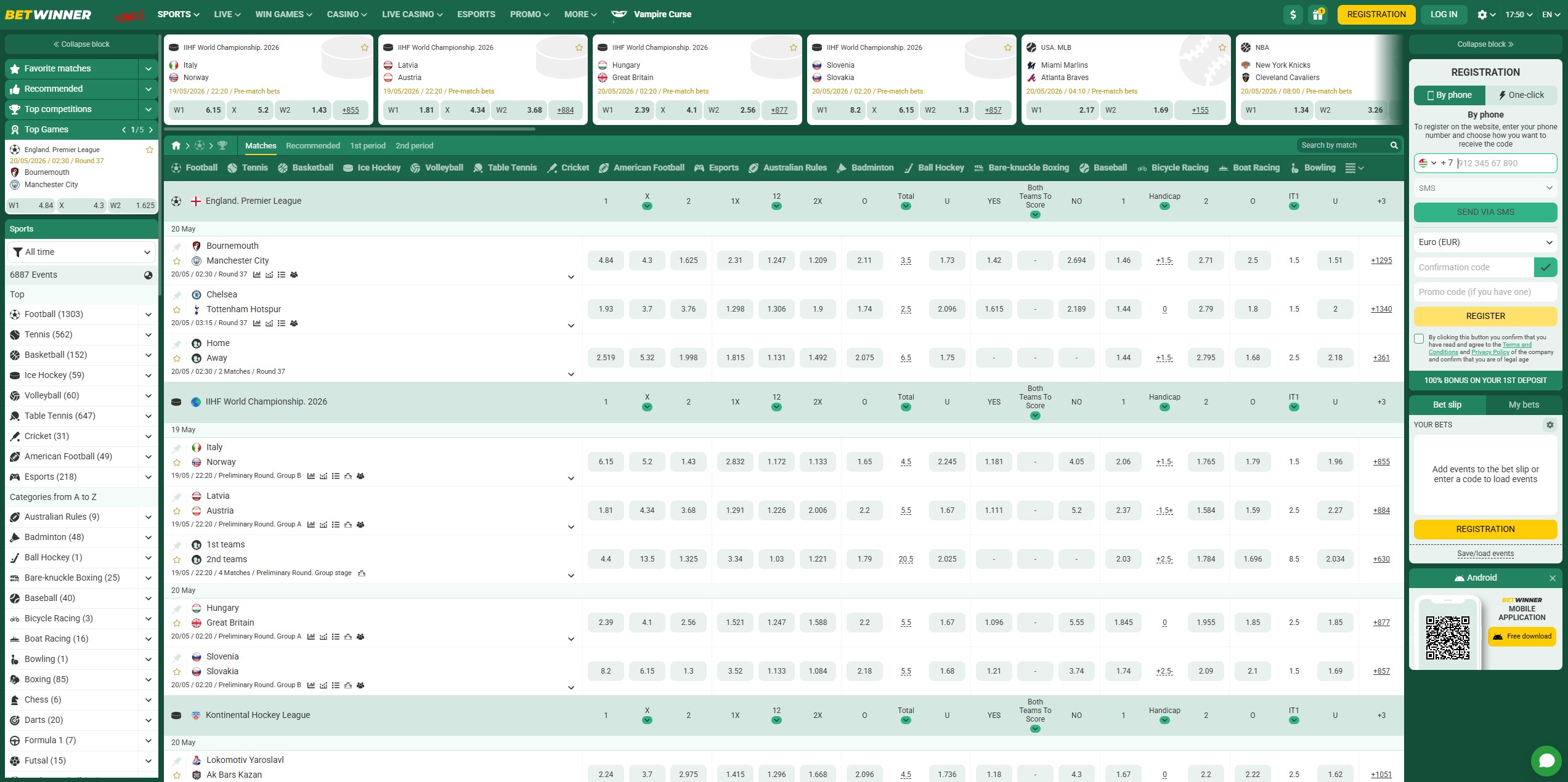 BetWinner Casino screenshot 5