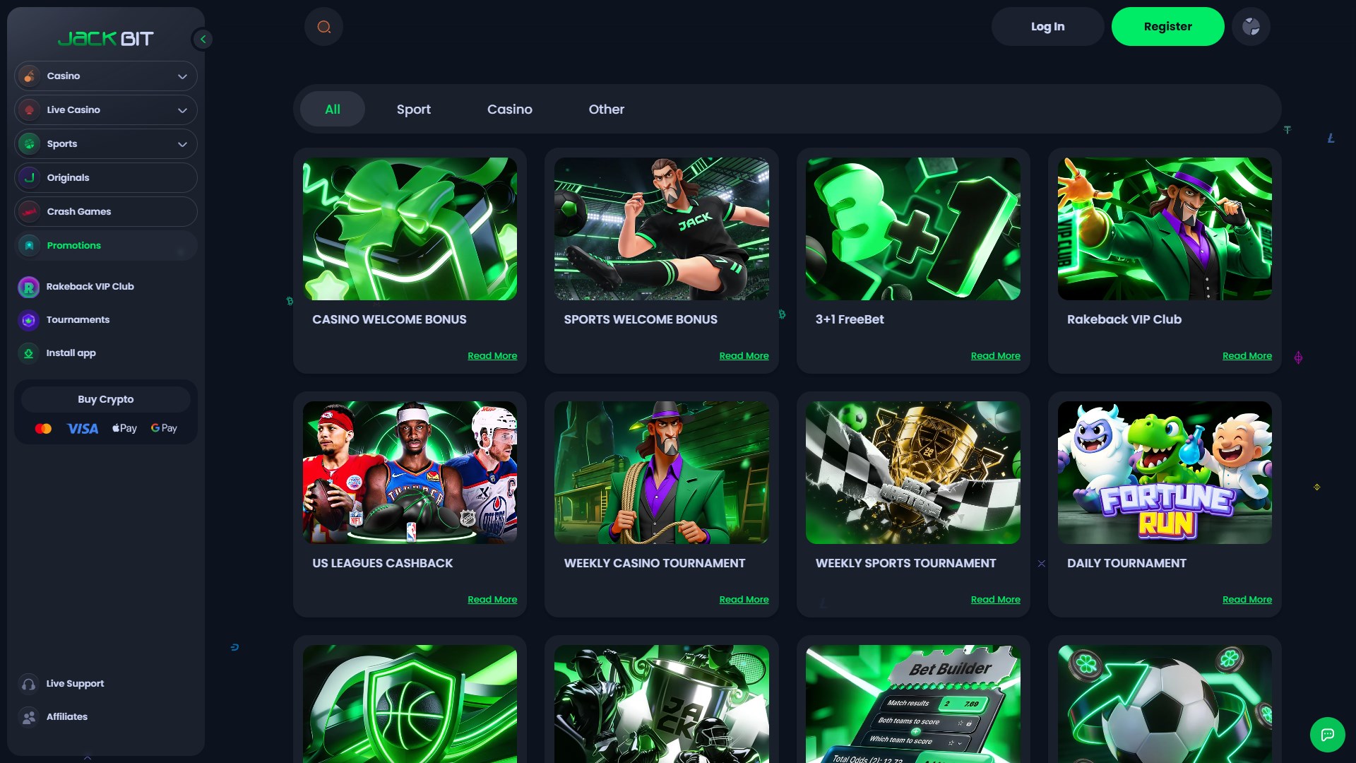 Jackbit Casino screenshot 3