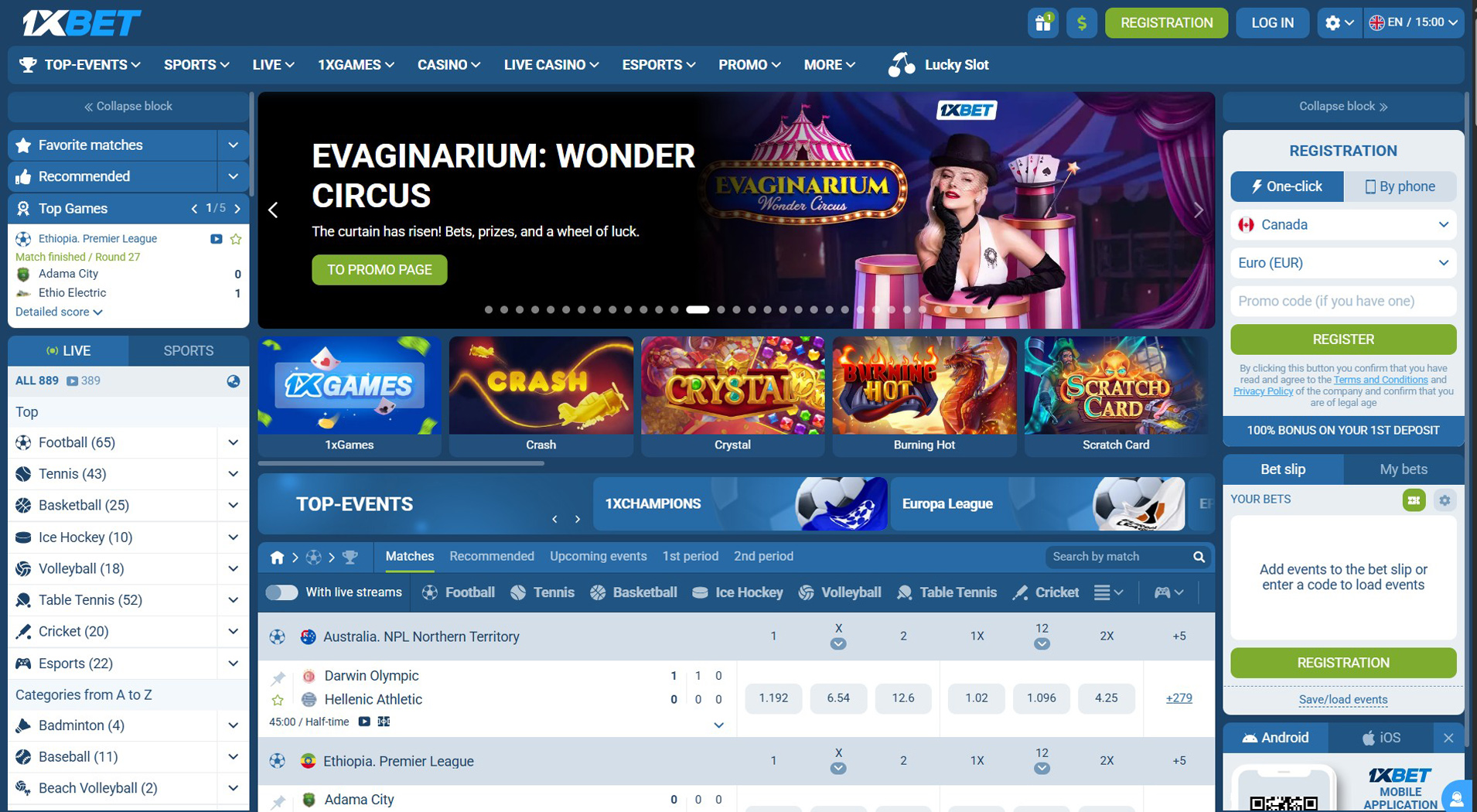 6. 1XBET Casino