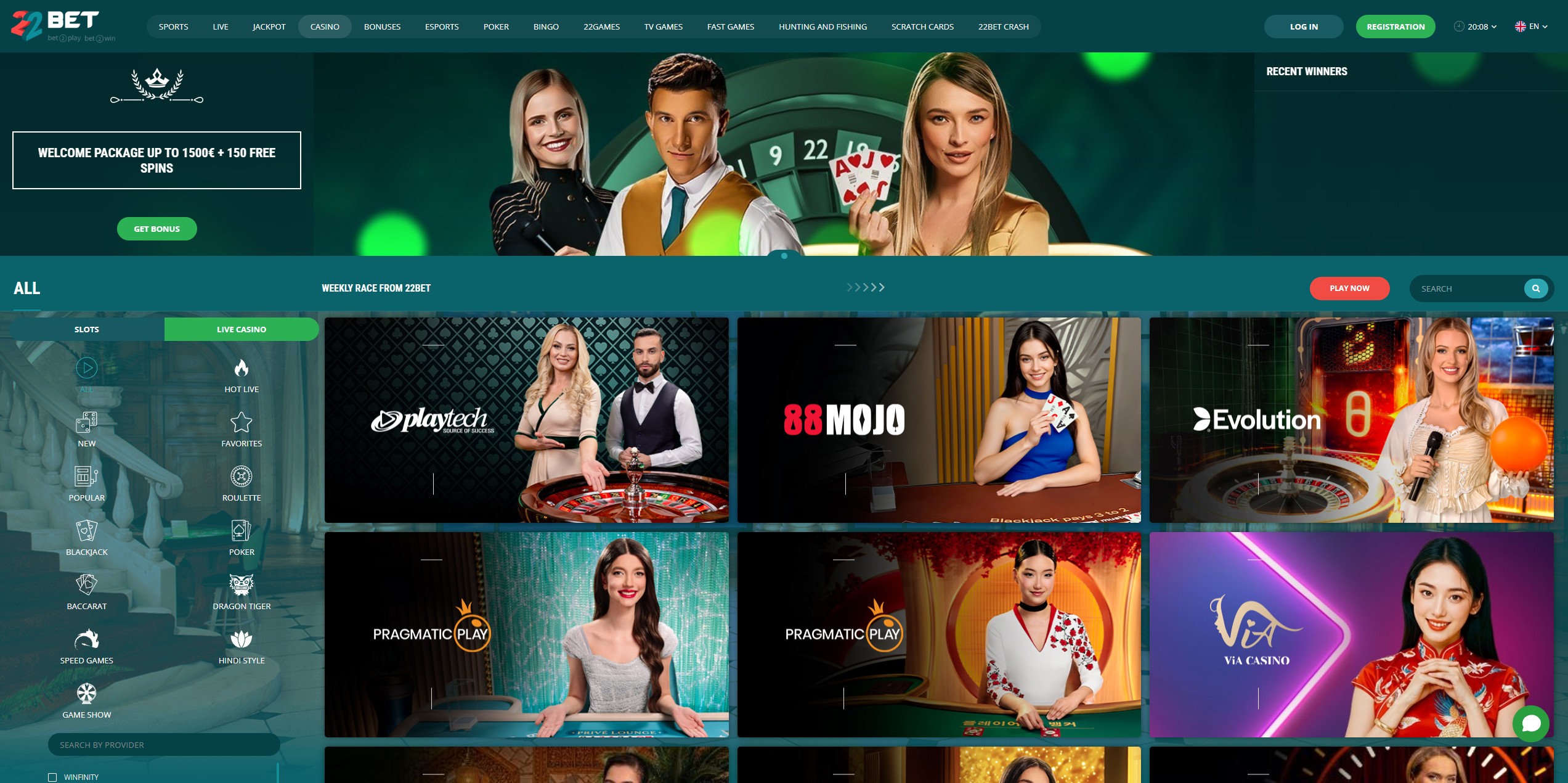 22BET Casino