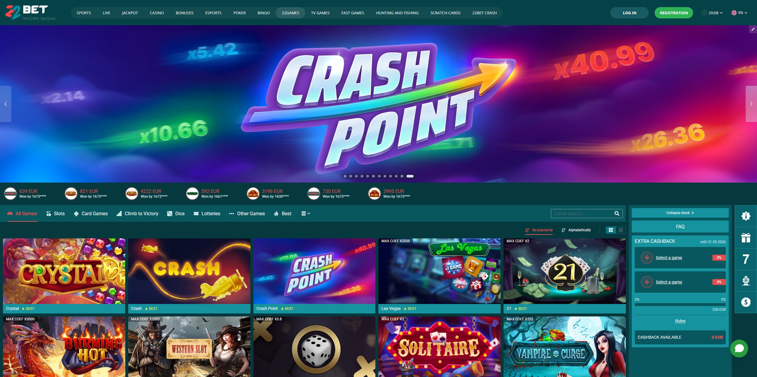 22BET Casino